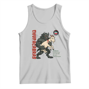 Chupacabra Tank Top Vintage Horror Cryptid Gift TS12 Ash Print Your Wear