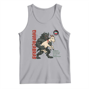 Chupacabra Tank Top Vintage Horror Cryptid Gift TS12 Athletic Heather Print Your Wear
