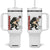 Chupacabra Tumbler With Handle Vintage Horror Cryptid Gift TS12 One Size: 40 oz White Print Your Wear