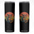 Funny Chupacabra Eat Tacos Cryptid Gift Skinny Tumbler TS12 Black Print Your Wear