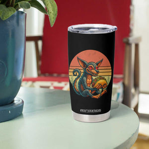 Funny Chupacabra Eat Tacos Cryptid Gift Tumbler Cup TS12 Print Your Wear