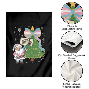 Have A Trans Tastic Christmas Garden Flag Transgender Pride TS12 Print Your Wear