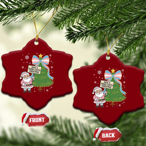 Have A Trans Tastic Christmas Ceramic Ornament Transgender Pride TS12 Print Your Wear