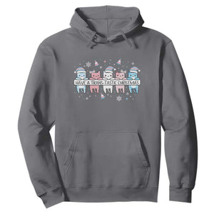 Have A Trans Tastic Christmas Gift Hoodie LGBTQ Cat Lover TS12 Charcoal Print Your Wear