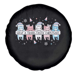 Have A Trans Tastic Christmas Gift Spare Tire Cover LGBTQ Cat Lover TS12 Print Your Wear
