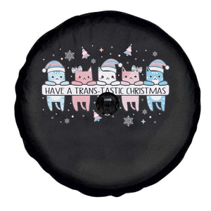 Have A Trans Tastic Christmas Gift Spare Tire Cover LGBTQ Cat Lover TS12 Print Your Wear