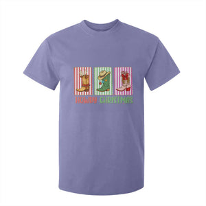 Howdy Christmas Cowboy Boots Western Pride T Shirt For Kid TS12 Violet Print Your Wear