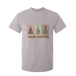 Howdy Christmas T Shirt For Kid Funny Western Xmas Tree Rodeo Fan Gift TS12 Ice Gray Print Your Wear