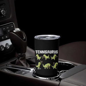 Funny Prehistoric Dinosaur Tennis Player Tumbler Cup Gift For Tennis Fans TS12 Print Your Wear