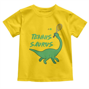 Funny Tennis Dinosaur Tennis Lover Toddler T Shirt Gift For Tennis Fans TS12 Daisy Print Your Wear