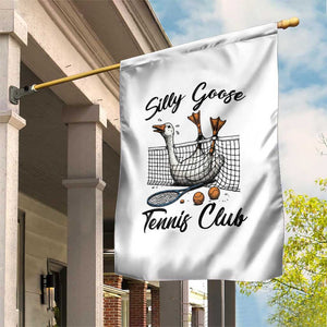 Funny Silly Goose Tennis Club Garden Flag Tennis Lover Gift TS12 Print Your Wear