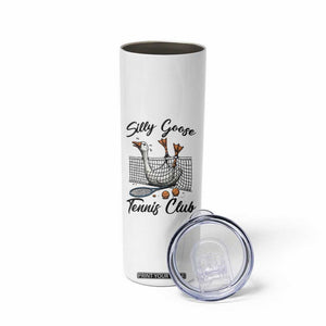 Funny Silly Goose Tennis Club Skinny Tumbler Tennis Lover Gift TS12 Print Your Wear