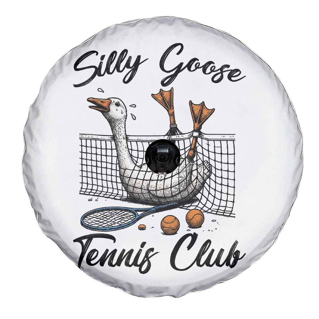 Funny Silly Goose Tennis Club Spare Tire Cover Tennis Lover Gift TS12 Print Your Wear