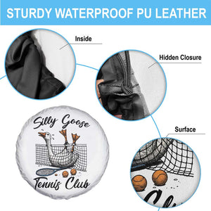 Funny Silly Goose Tennis Club Spare Tire Cover Tennis Lover Gift TS12 Print Your Wear
