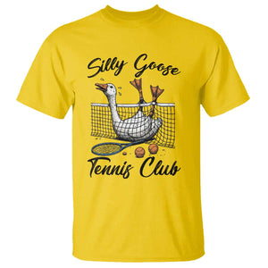 Funny Silly Goose Tennis Club T Shirt Tennis Lover Gift TS12 Daisy Print Your Wear