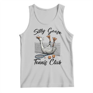 Funny Silly Goose Tennis Club Tank Top Tennis Lover Gift TS12 Ash Print Your Wear