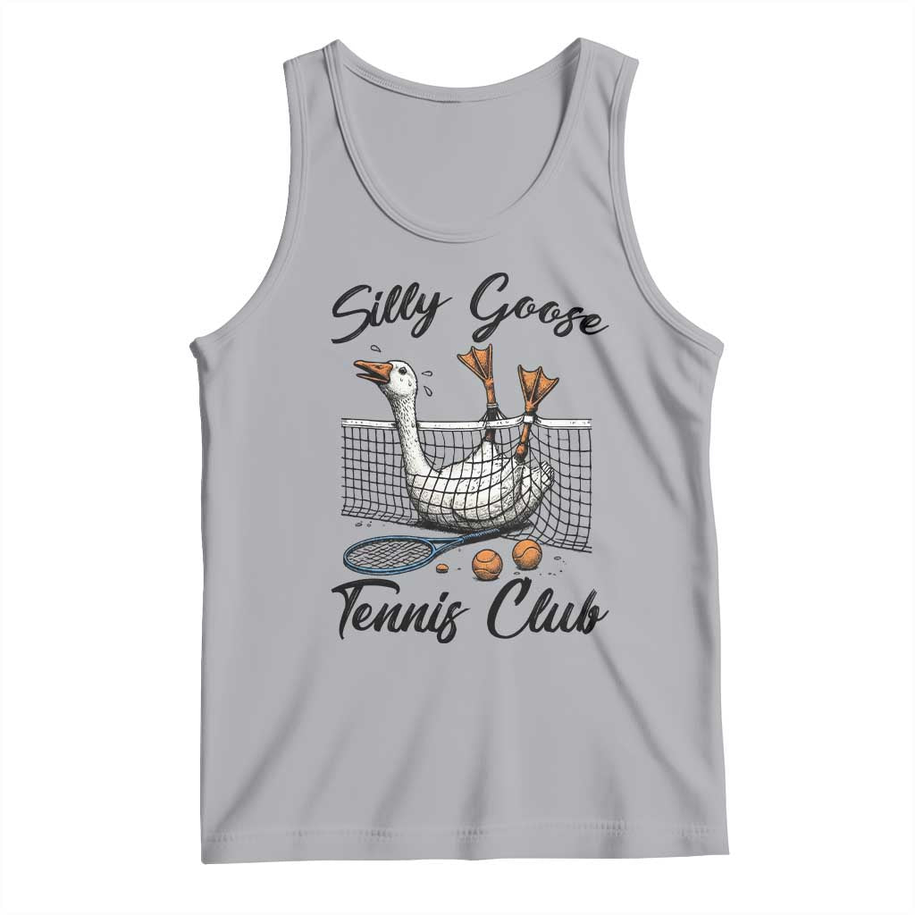 Funny Silly Goose Tennis Club Tank Top Tennis Lover Gift TS12 Athletic Heather Print Your Wear