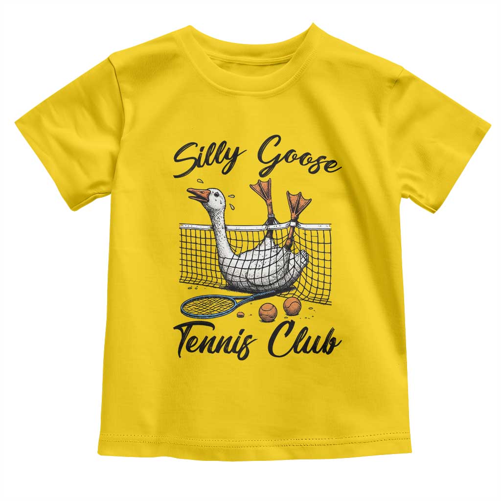 Funny Silly Goose Tennis Club Toddler T Shirt Tennis Lover Gift TS12 Daisy Print Your Wear