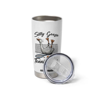 Funny Silly Goose Tennis Club Tumbler Cup Tennis Lover Gift TS12 Print Your Wear