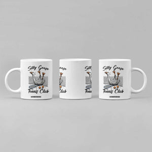 Funny Silly Goose Tennis Club Coffee Mug Tennis Lover Gift TS12 Print Your Wear