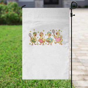 Funny Duck Playing Tennis Garden Flag Farm Animal Lover TS12 Print Your Wear