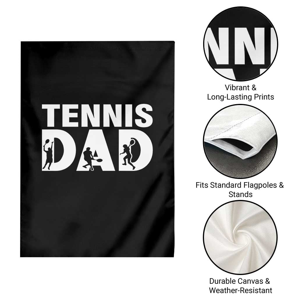 Funny Tennis Dad Life Garden Flag Tennis Player Gift TS12 Print Your Wear