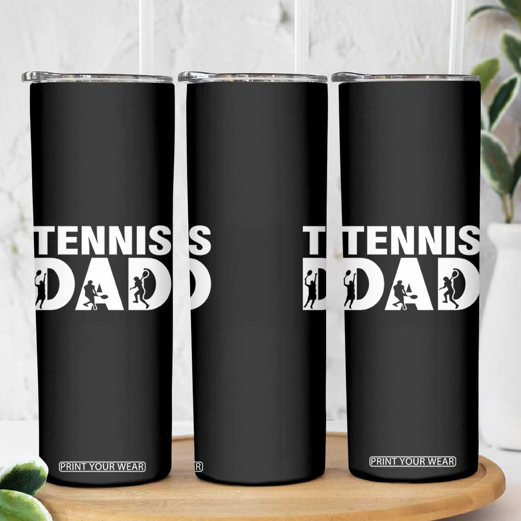 Funny Tennis Dad Life Skinny Tumbler Tennis Player Gift TS12 Print Your Wear