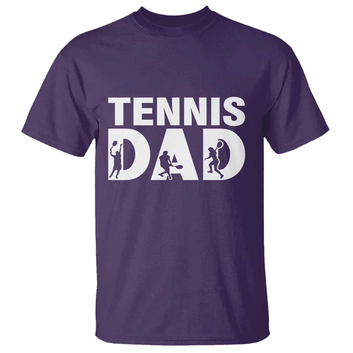 Funny Tennis Dad Life T Shirt Tennis Player Gift TS12 Purple Print Your Wear