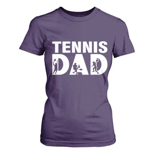Funny Tennis Dad Life T Shirt For Women Tennis Player Gift TS12 Purple Print Your Wear
