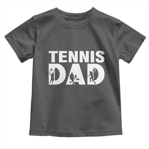 Funny Tennis Dad Life Toddler T Shirt Tennis Player Gift TS12 Dark Heather Print Your Wear