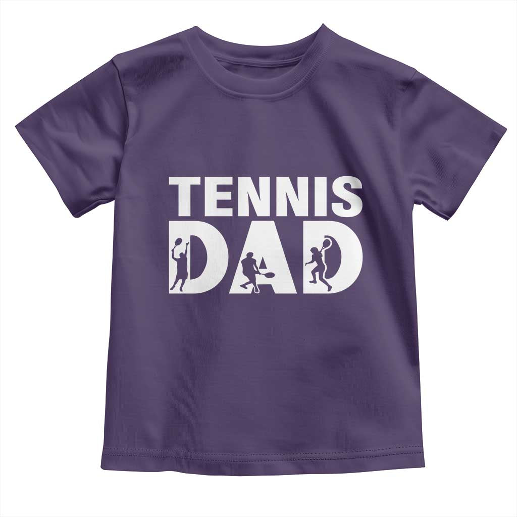 Funny Tennis Dad Life Toddler T Shirt Tennis Player Gift TS12 Purple Print Your Wear