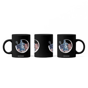 Funny Statue Of Liberty Tennis Player Coffee Mug USA Pride Female Tennis Gift TS12 Print Your Wear