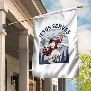 Christian Tennis Lover Gift Garden Flag Funny Christian Gift TS12 Print Your Wear