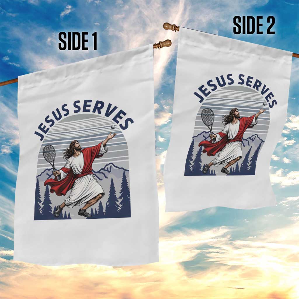 Christian Tennis Lover Gift Garden Flag Funny Christian Gift TS12 Print Your Wear