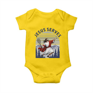 Christian Tennis Lover Gift Baby Onesie Funny Christian Gift TS12 Daisy Print Your Wear