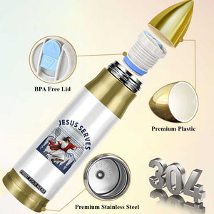 Christian Tennis Lover Gift Bullet Tumbler Funny Christian Gift TS12 Print Your Wear