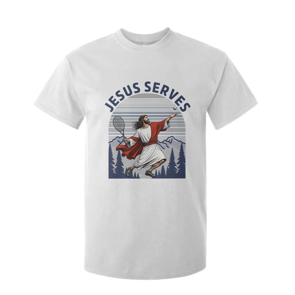 Christian Tennis Lover Gift T Shirt For Kid Funny Christian Gift TS12 White Print Your Wear