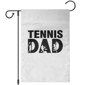Funny Tennis Dad Life Garden Flag Sport Lover Gift TS12 White Print Your Wear