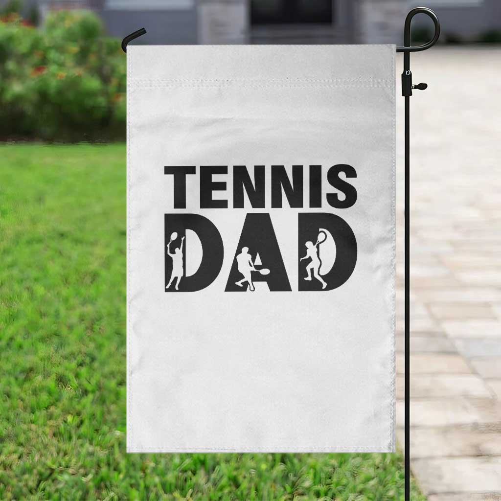 Funny Tennis Dad Life Garden Flag Sport Lover Gift TS12 Print Your Wear