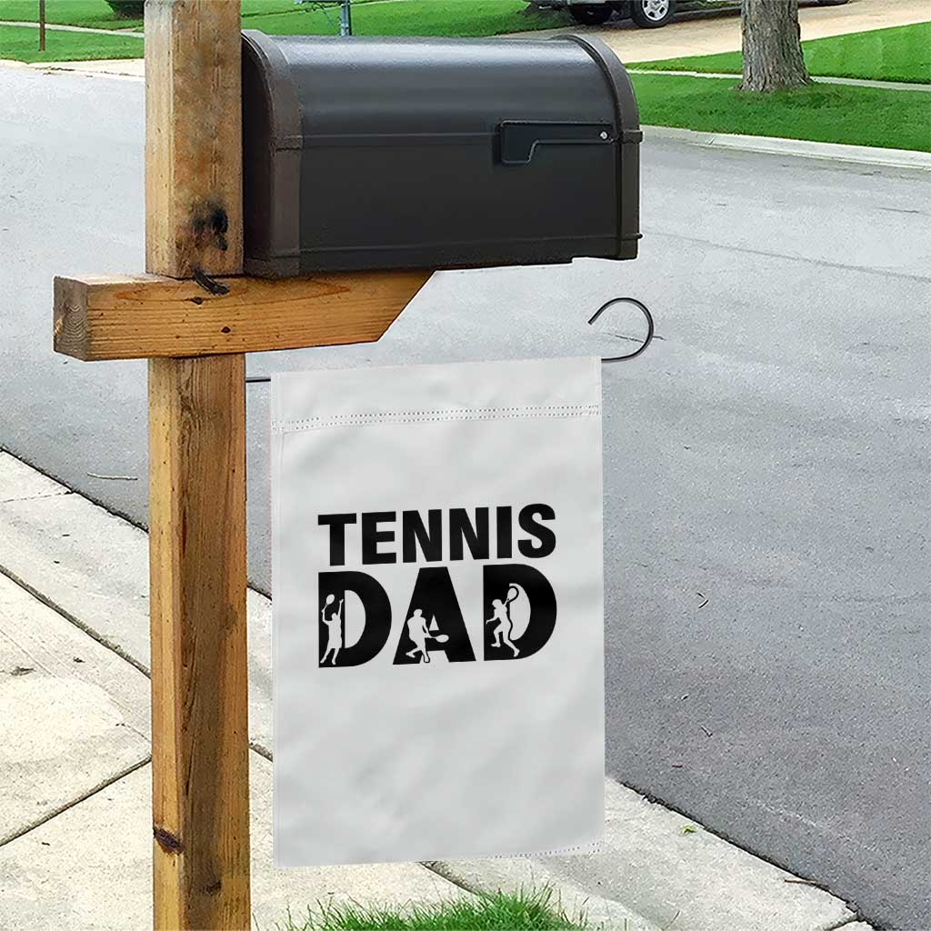 Funny Tennis Dad Life Garden Flag Sport Lover Gift TS12 Print Your Wear
