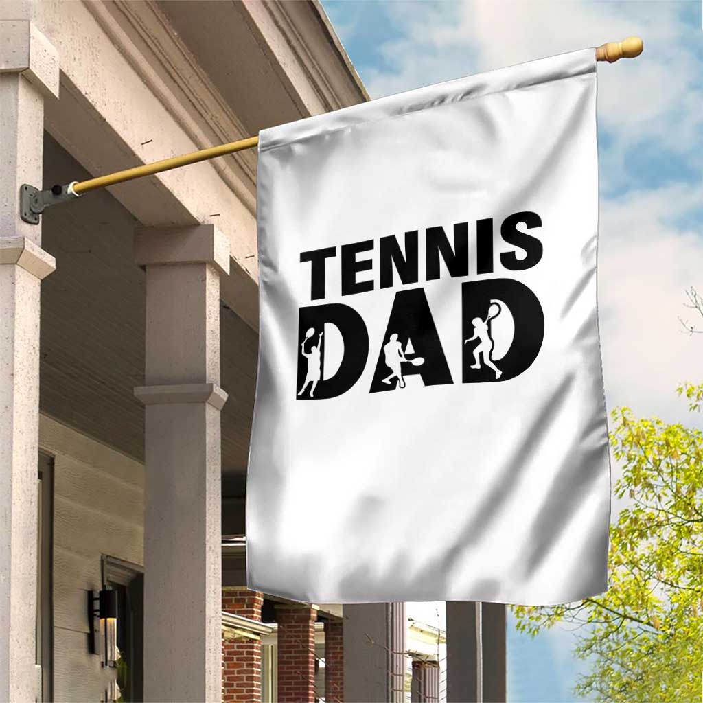 Funny Tennis Dad Life Garden Flag Sport Lover Gift TS12 Print Your Wear