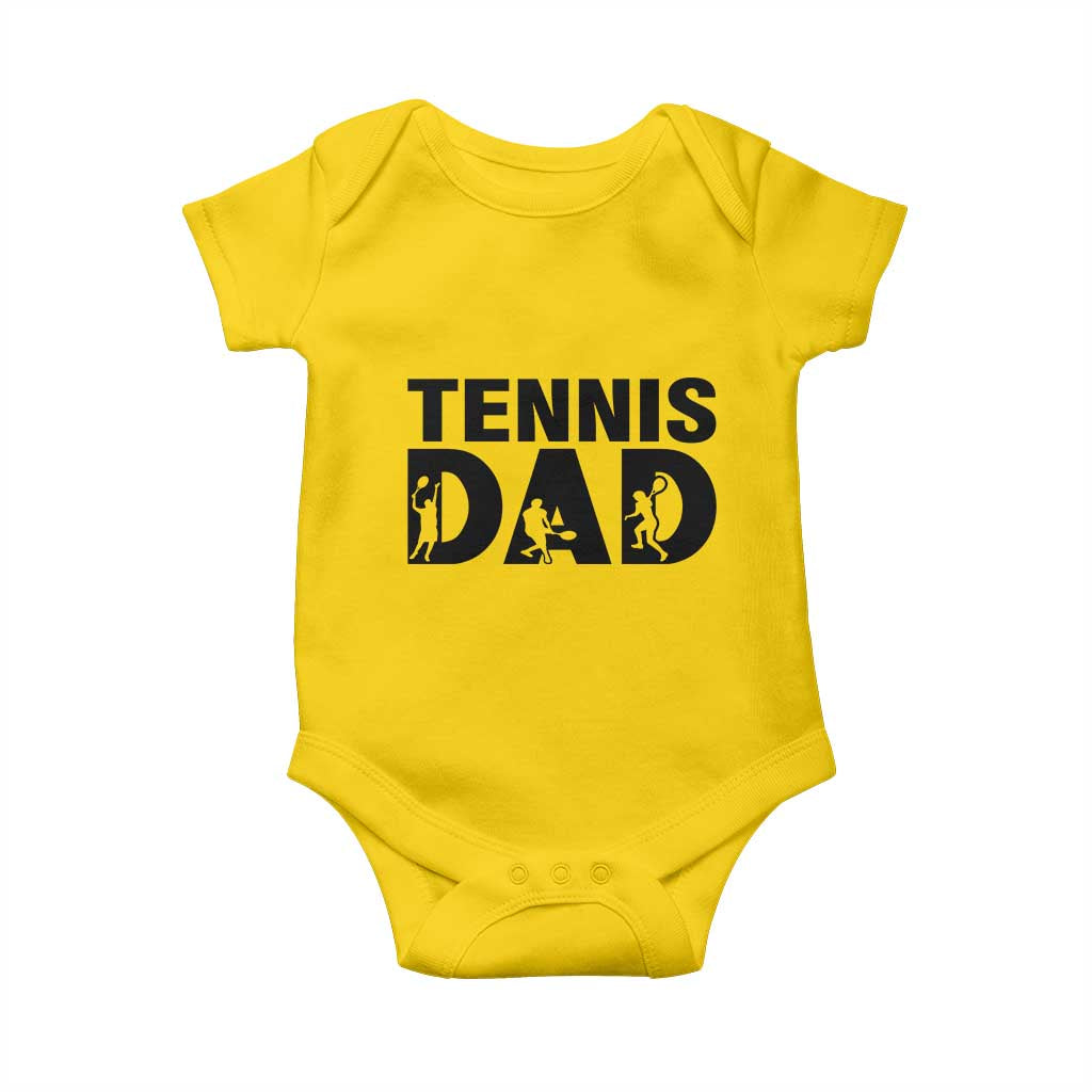 Funny Tennis Dad Life Baby Onesie Sport Lover Gift TS12 Daisy Print Your Wear