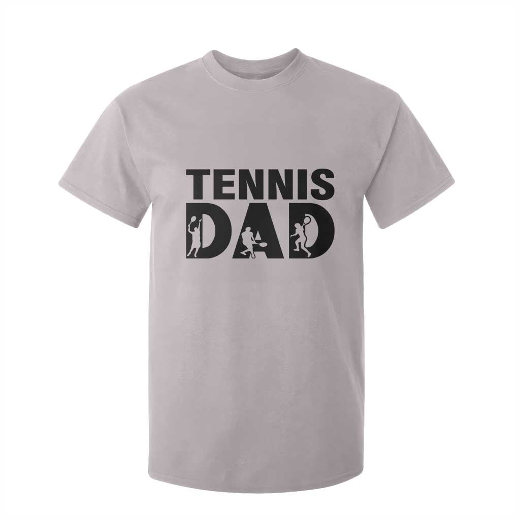 Funny Tennis Dad Life T Shirt For Kid Sport Lover Gift TS12 Ice Gray Print Your Wear