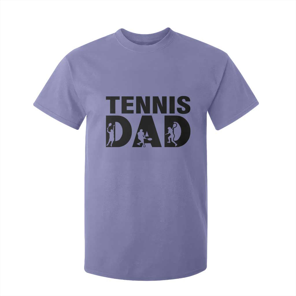 Funny Tennis Dad Life T Shirt For Kid Sport Lover Gift TS12 Violet Print Your Wear