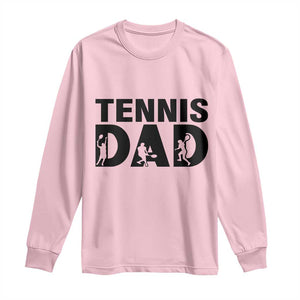 Funny Tennis Dad Life Long Sleeve Shirt Sport Lover Gift TS12 Light Pink Print Your Wear
