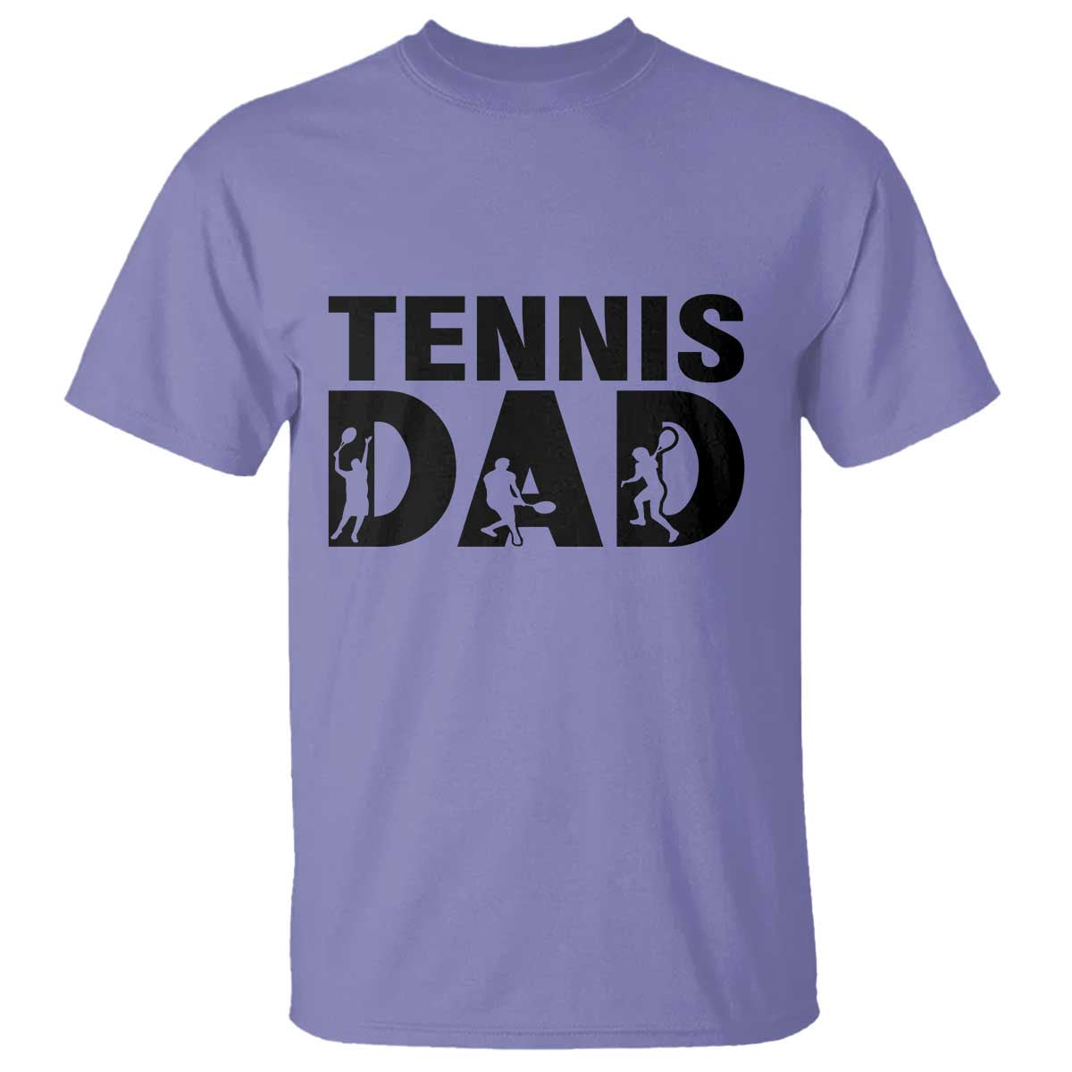 Funny Tennis Dad Life T Shirt Sport Lover Gift TS12 Violet Print Your Wear
