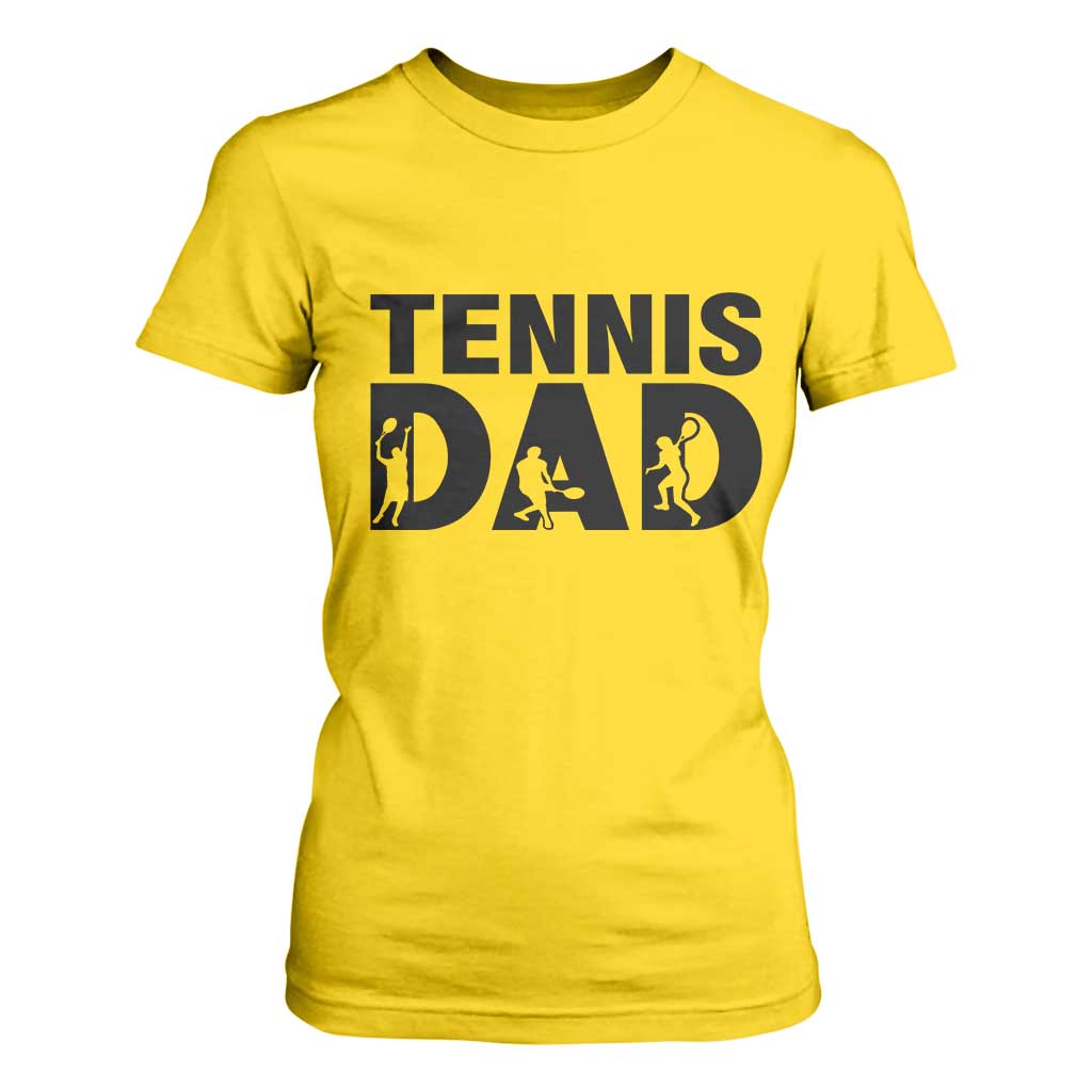 Funny Tennis Dad Life T Shirt For Women Sport Lover Gift TS12 Daisy Print Your Wear