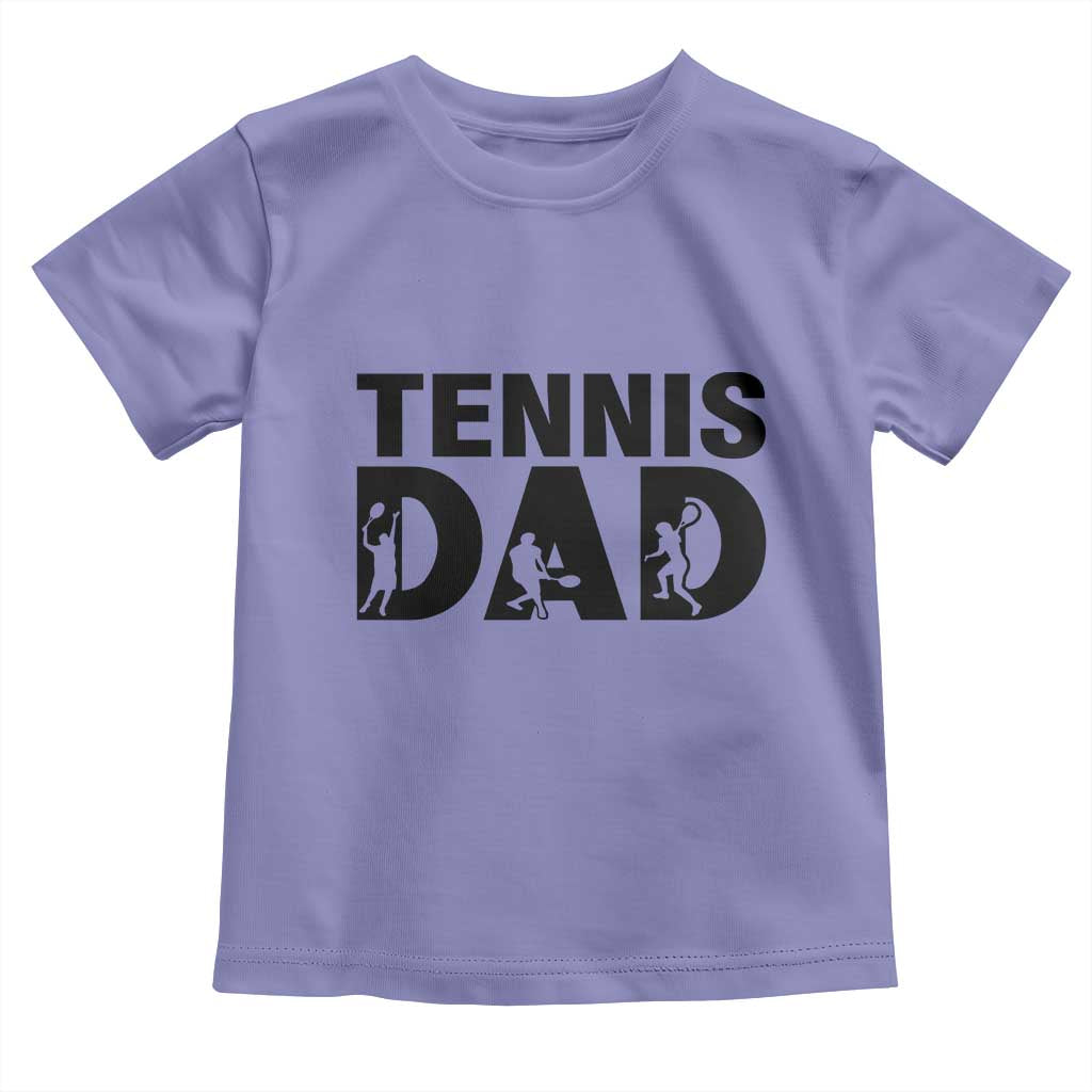 Funny Tennis Dad Life Toddler T Shirt Sport Lover Gift TS12 Violet Print Your Wear