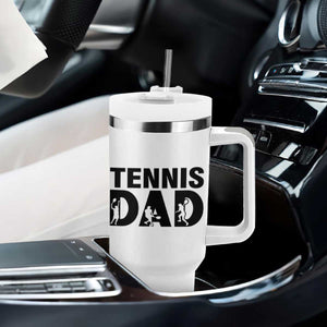 Funny Tennis Dad Life Tumbler With Handle Sport Lover Gift TS12 Print Your Wear