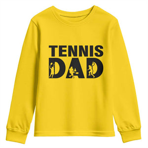 Funny Tennis Dad Life Youth Sweatshirt Sport Lover Gift TS12 Daisy Print Your Wear